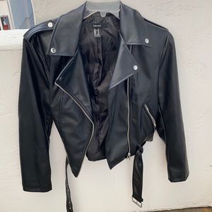 Forever 21 Black Leather Jacket